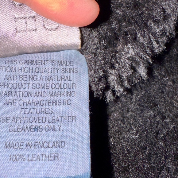 Maxfield Parrish Toscana Brown Soft Suede Lamb Shearling coat - Picture 12 of 13